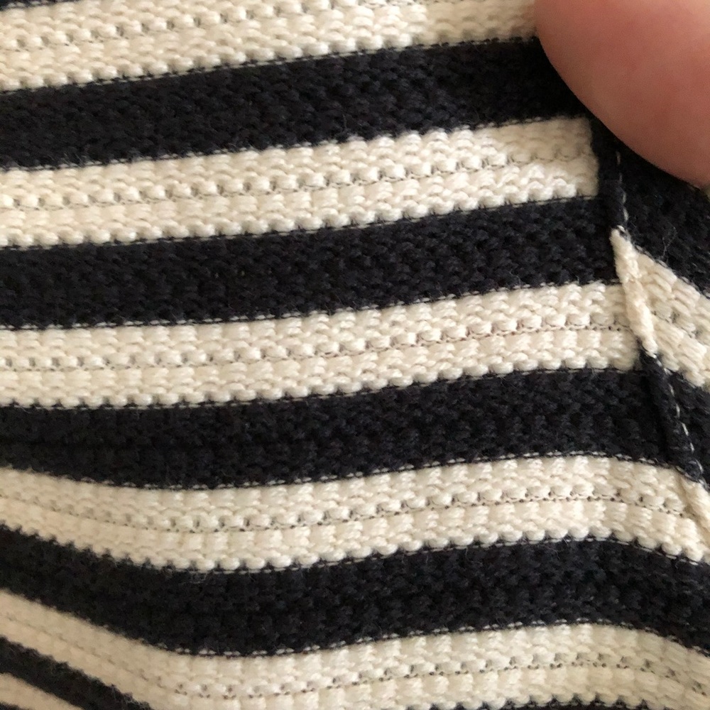 Madewell Black and white striped dress Small - Picture 6 of 6